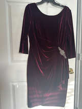 Velvet Cocktail Dress - Image 1