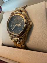 Lorelli Multifunction Gold-Tone Moon-Phase Watch – Vintage Style - Image 4