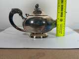 Vintage Silver Plated Teapot - Image 2