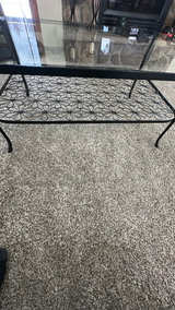 IKEA Klingsbo Coffee Table Black Glass - Image 4