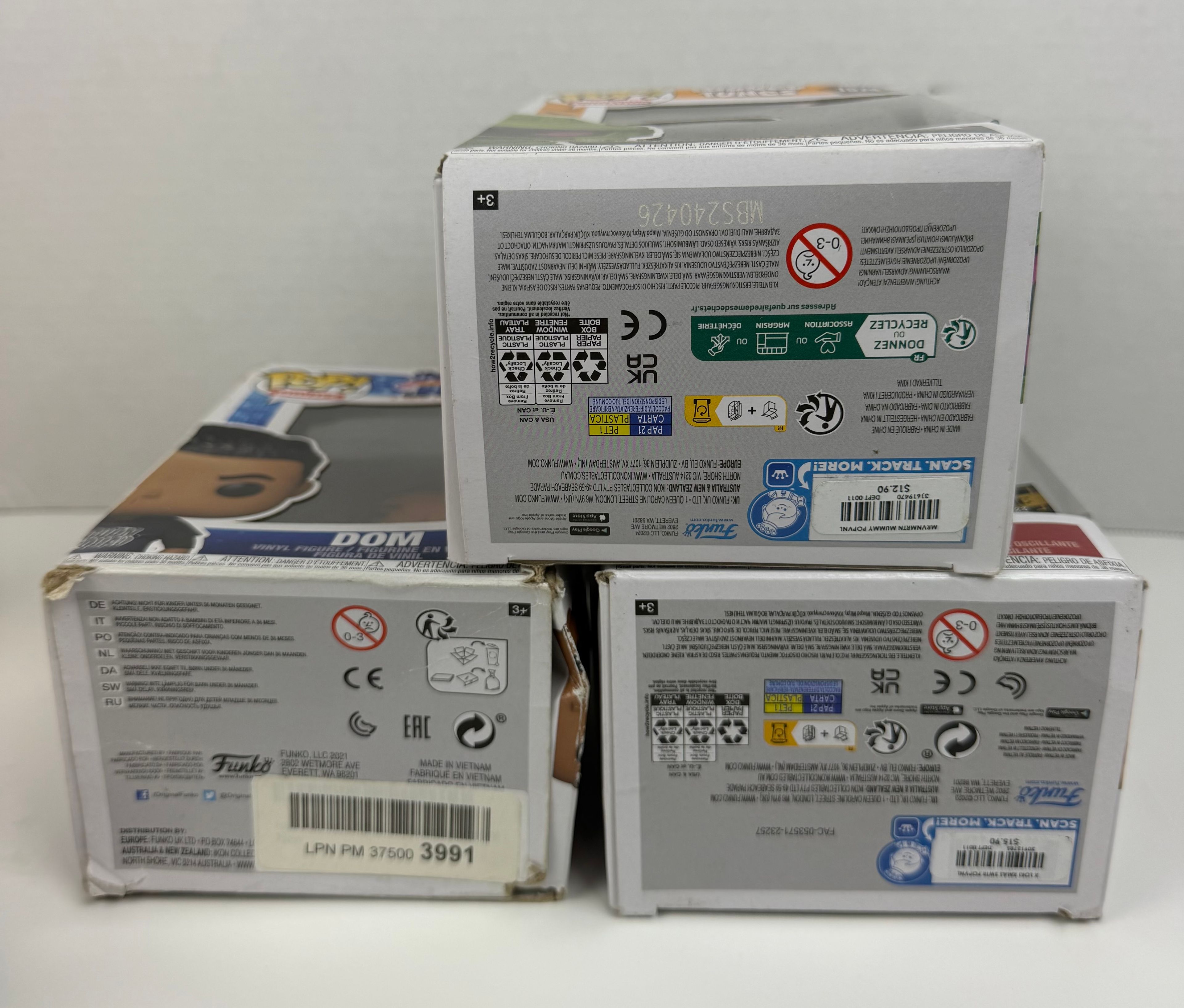 Funko Pop Dom Loki Marvin The Martian Rocket & Groot - Image 3