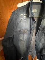 Special A Distressed Denim Shirt Jacket - Image 5