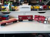 Lionel Rock Island 8700 Steam Locomotive Train Set - Image 1