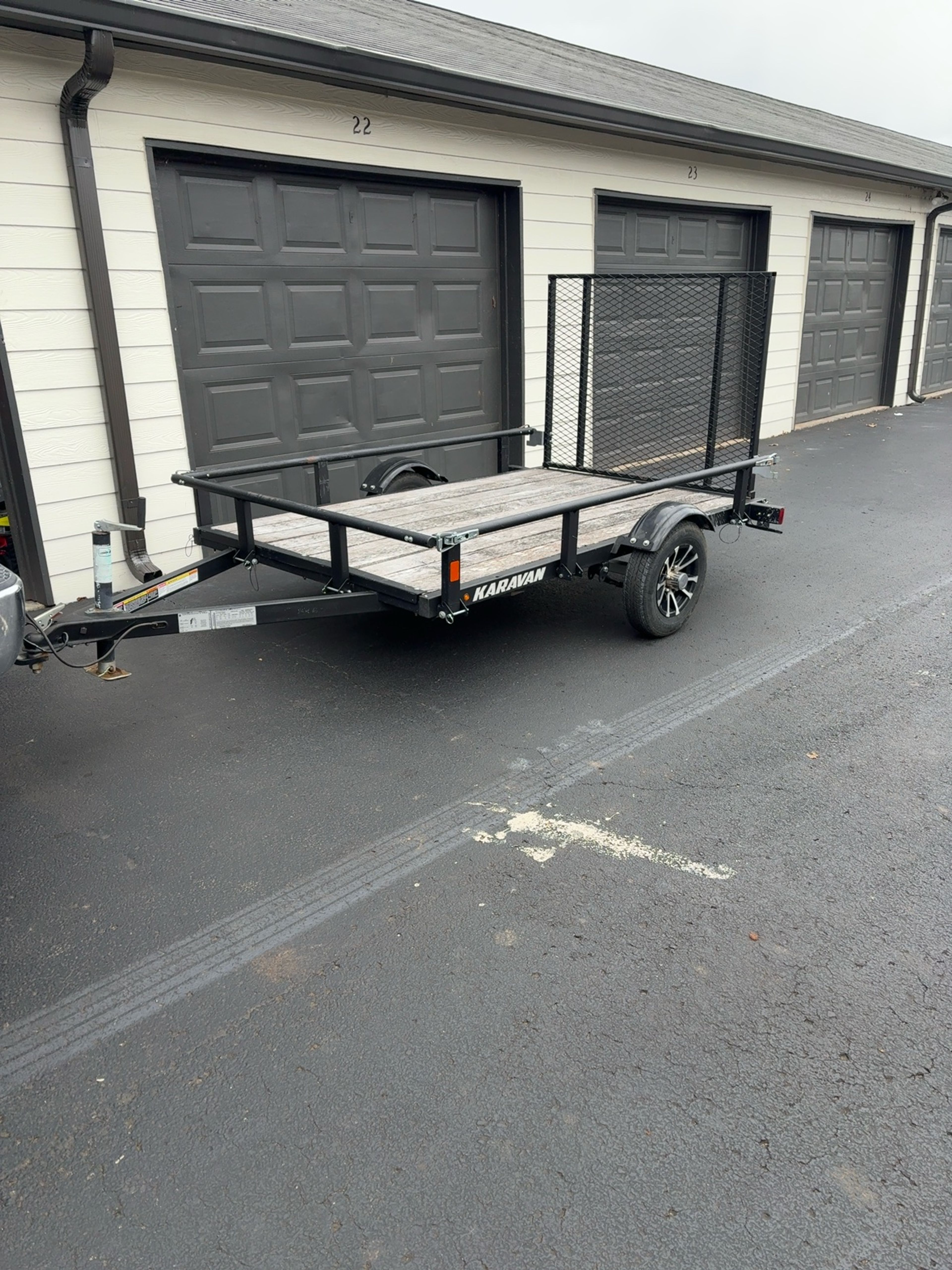 Karavan 5x8 Steel Utility Trailer