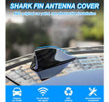 Shark Fin Antenna Cover for Car, Automotive Top Roof Aerials AM/FM Radio Signal  - Image 3