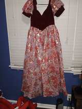 Vintage Style Velvet and Brocade Gown Titantic replica - Image 2
