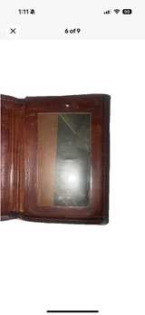 Rolf’s Cowhide Vintage Brown Leather Wallet - Image 5