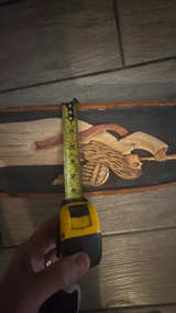 Handcrafted Wooden Angel Wall Hanging - Image 3