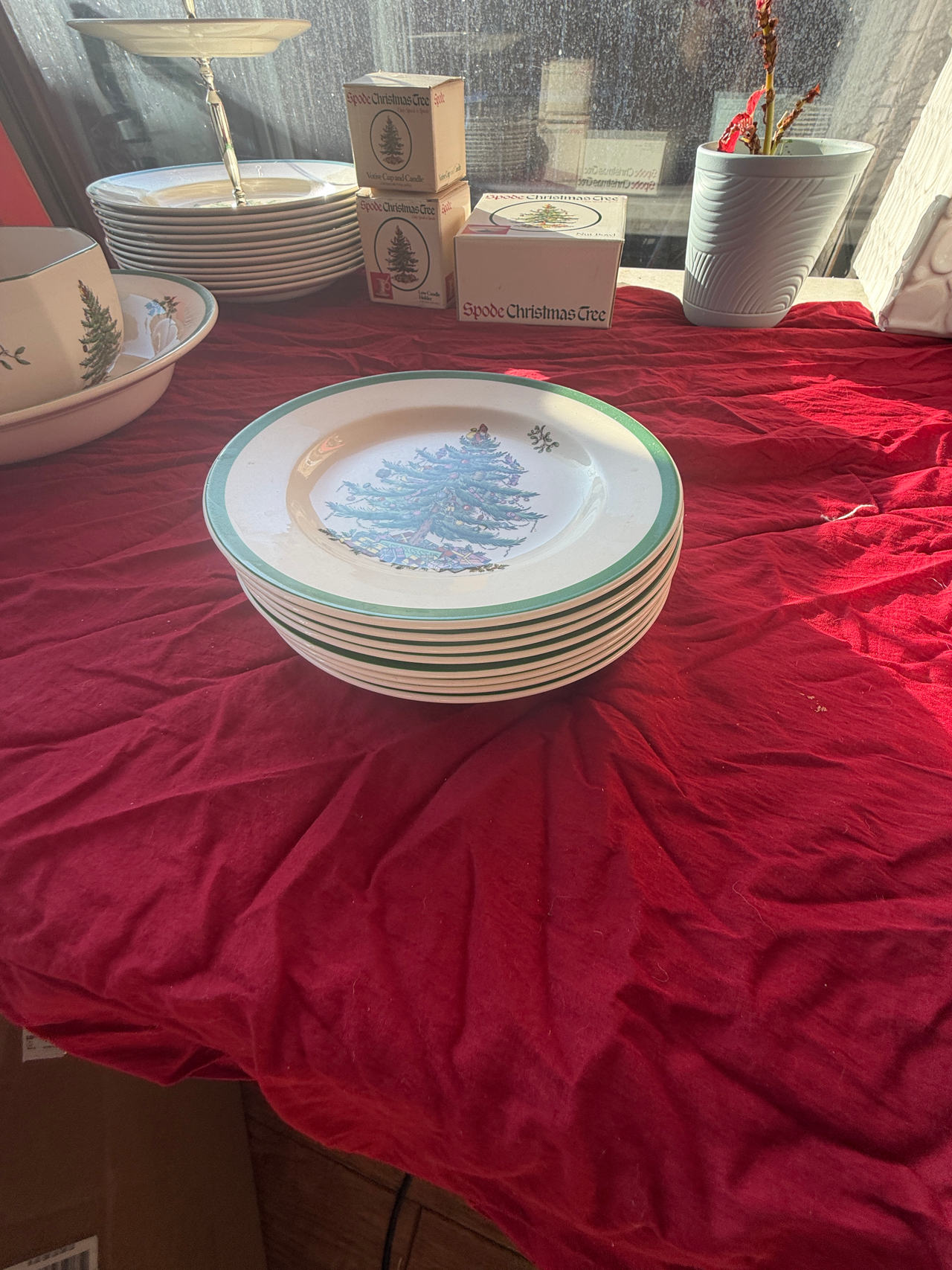 Spode Christmas Tree Dinner Plate
