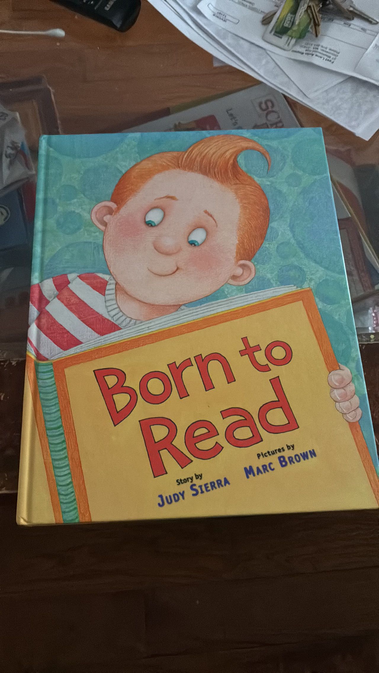 Born to Read by Judy Sierra, Illustrated by Marc Brown