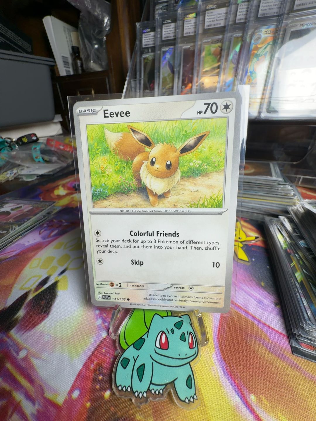 Pokemon TCG Eevee Card Scarlet & Violet 151