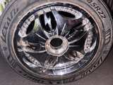 Aftermarket Chrome Wheels with Tires - Image 7