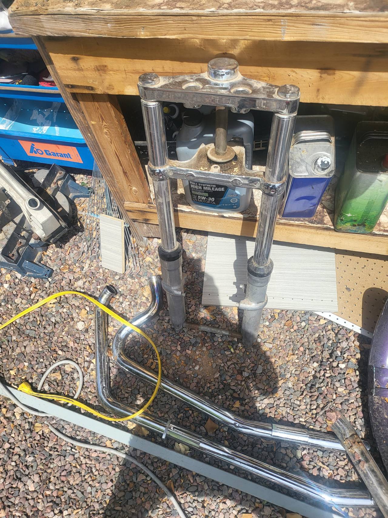 Harley-Davidson Wide Glide Front End Assembly