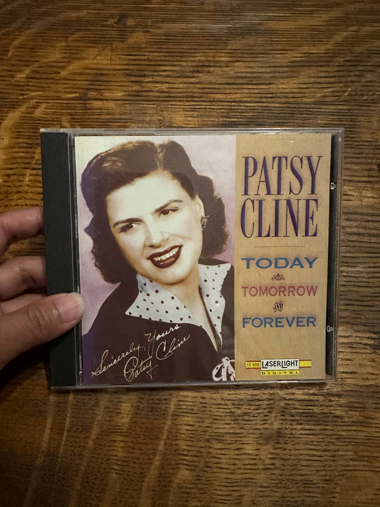 Patsy Cline - Today, Tomorrow and Forever CD