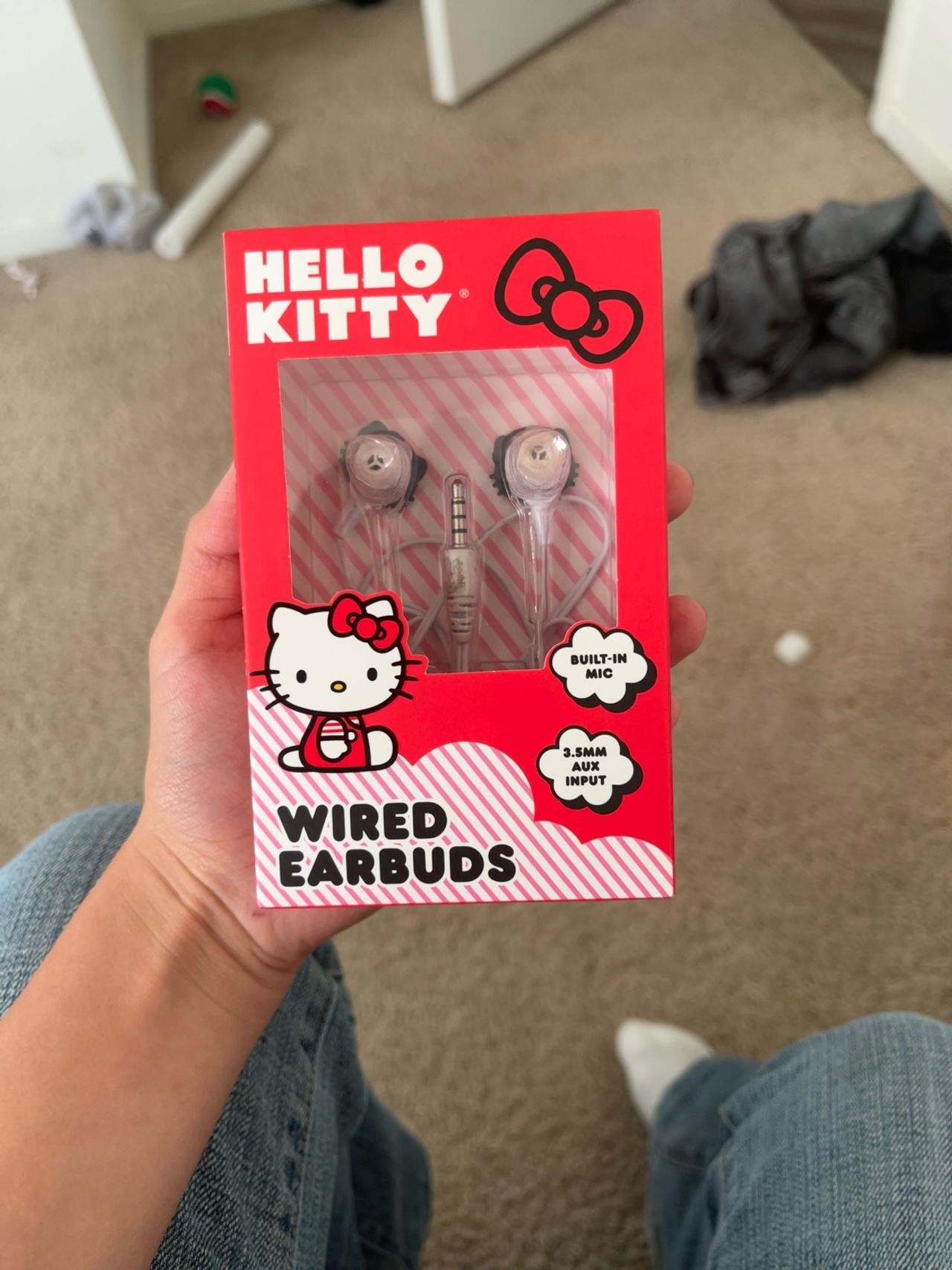 Sanrio Hello Kitty Wired Earbuds