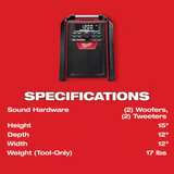 Milwaukee M18 Jobsite Radio/Charger 2792-20 - Image 7