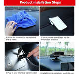 Car Heater,12V Portable Car Heater Plug into Cigarette Lighter 2 in 1 Fast Heati - Image 5