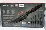 Kunsion 6-Piece Non-Stick Marble Coating Knife Set - Image 3