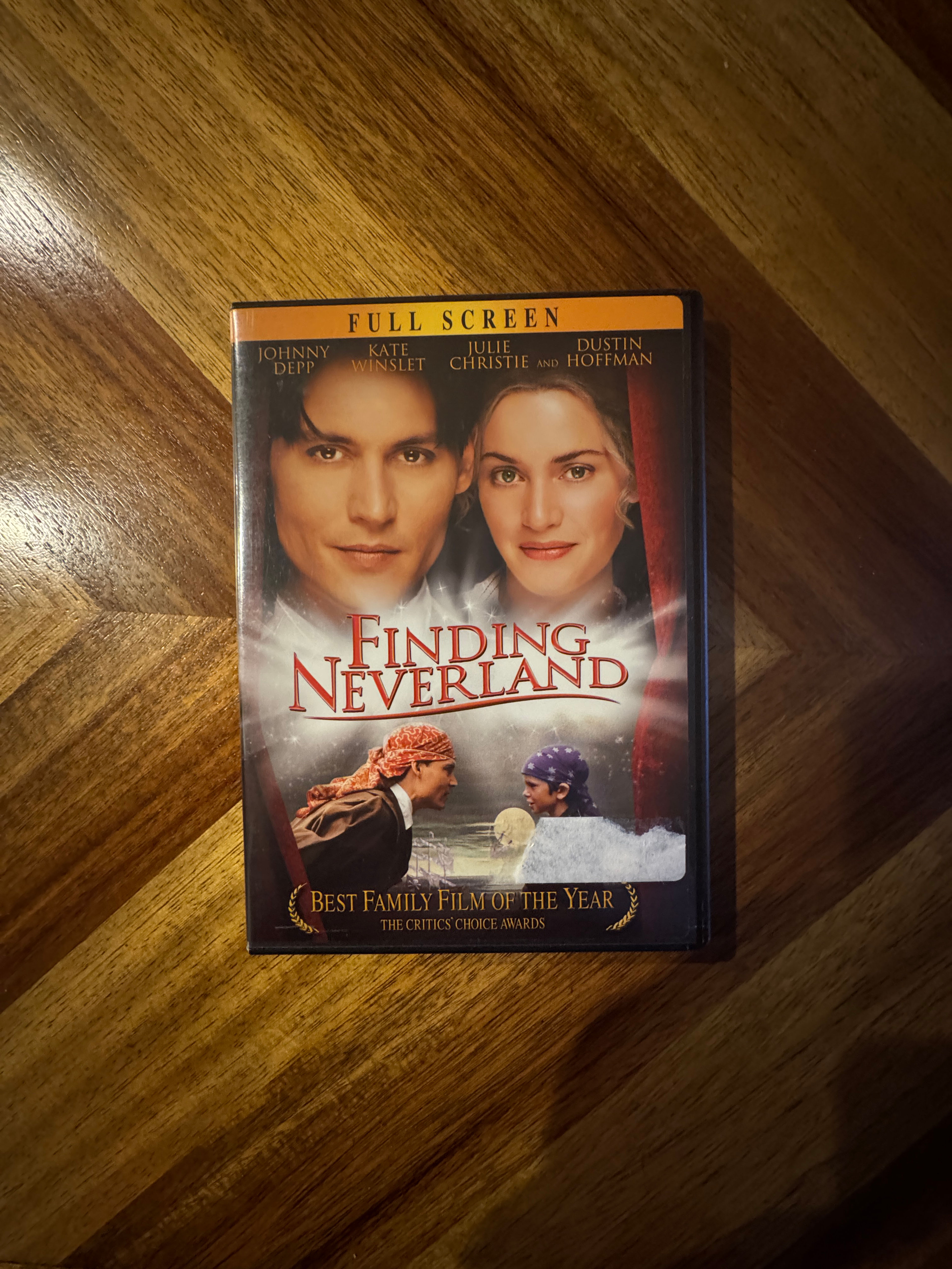Finding Neverland DVD Full Screen Edition