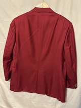 Hart Schaffner Marx Maroon Sport Coat - Image 2