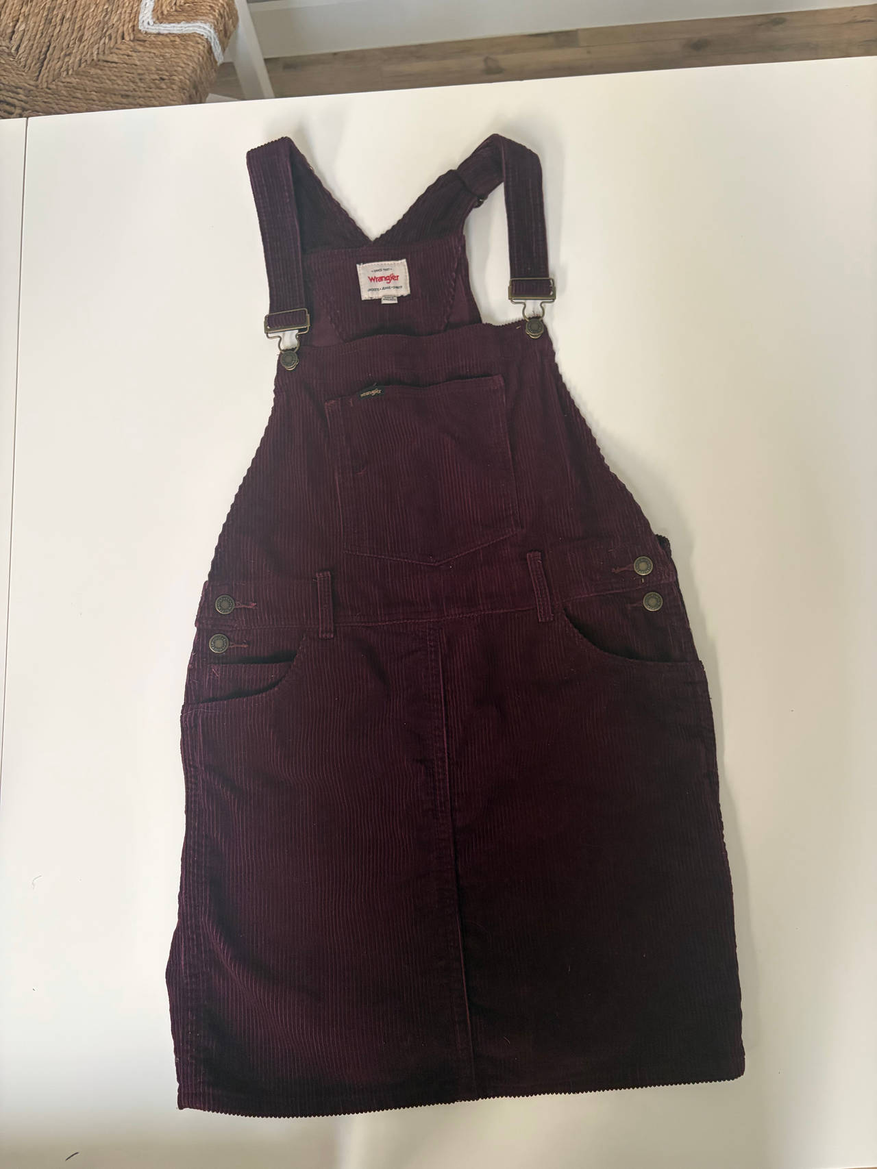 Wrangler Corduroy Overall Dress