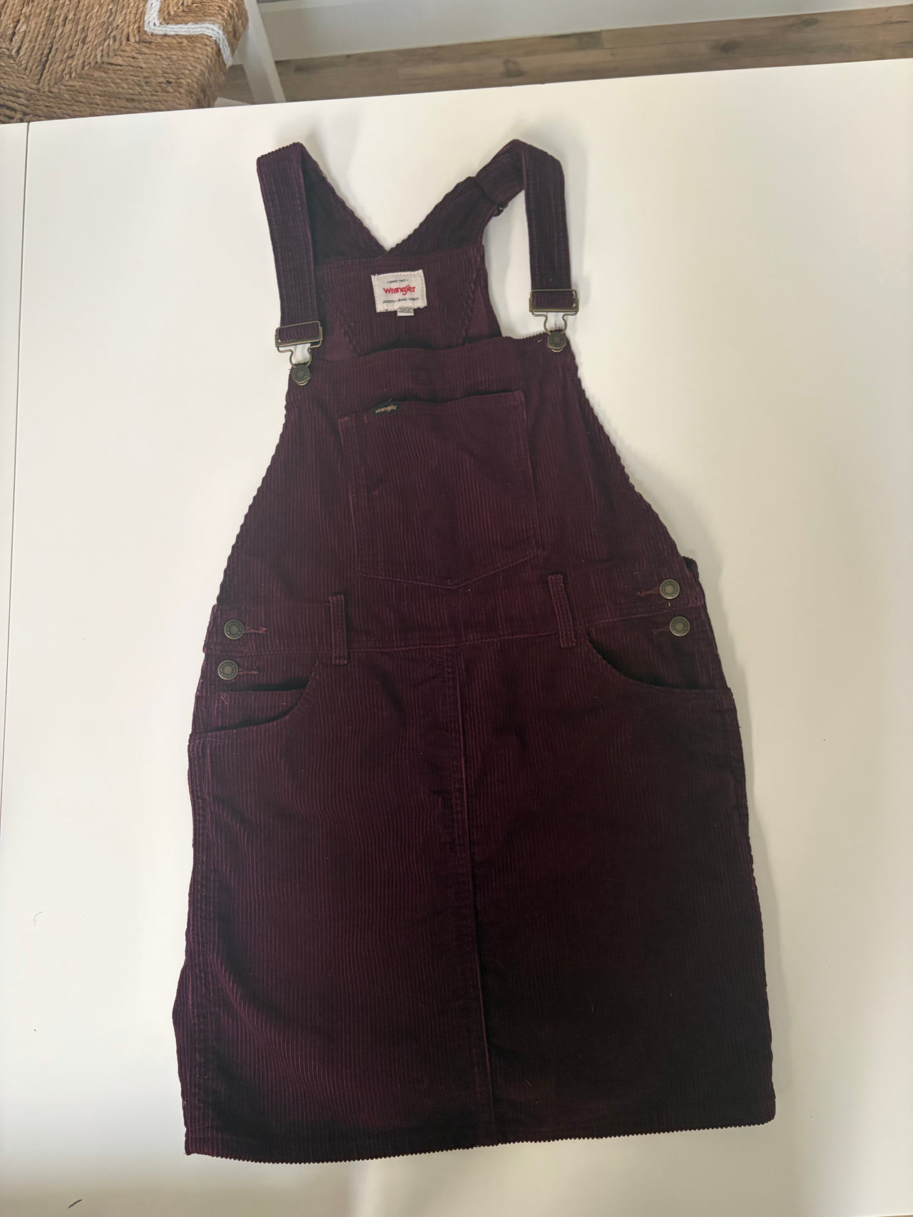 Wrangler Corduroy Overall Dress