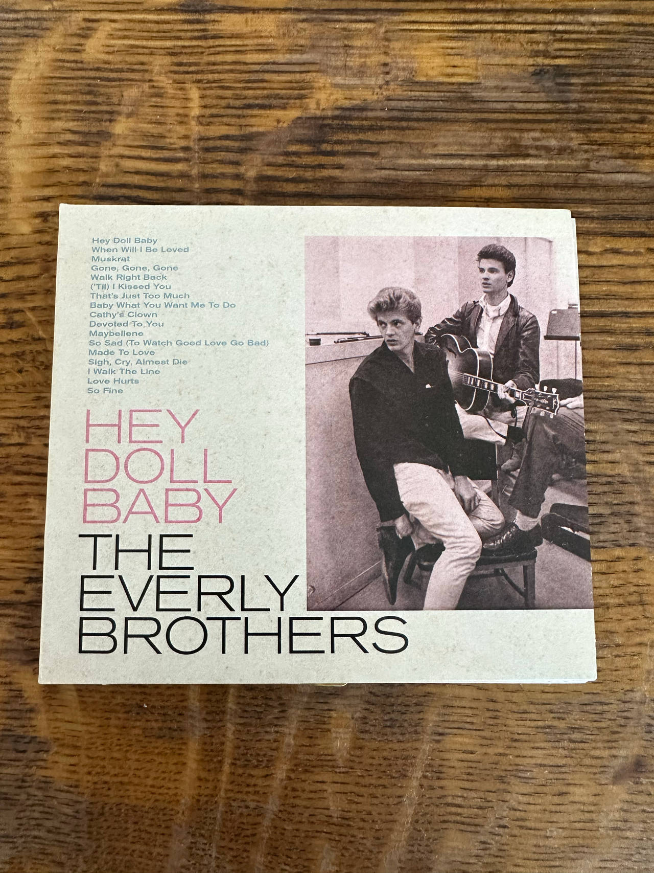 The Everly Brothers - Hey Doll Baby CD