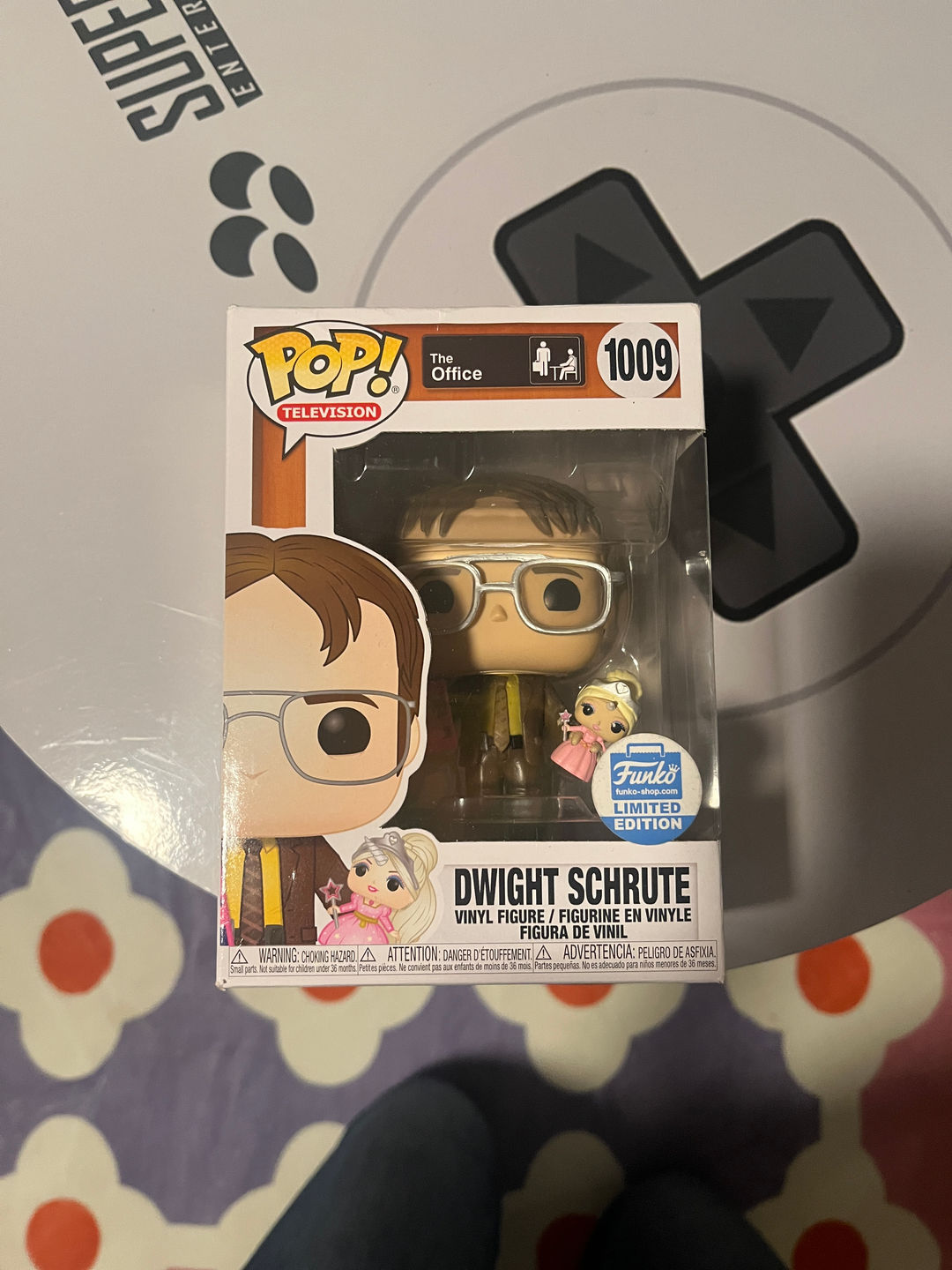 Funko Pop! Television: The Office - Dwight Schrute with Princess Unicorn #1009 Funko Shop Limited Edition