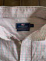 Vineyard Vines Classic Fit Tucker Shirt in Tattersall - L - Image 2