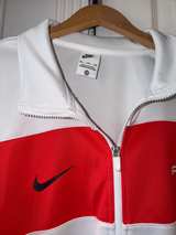 Nike Air Swoosh Tracksuit Jacket Red/White XXL - Image 7
