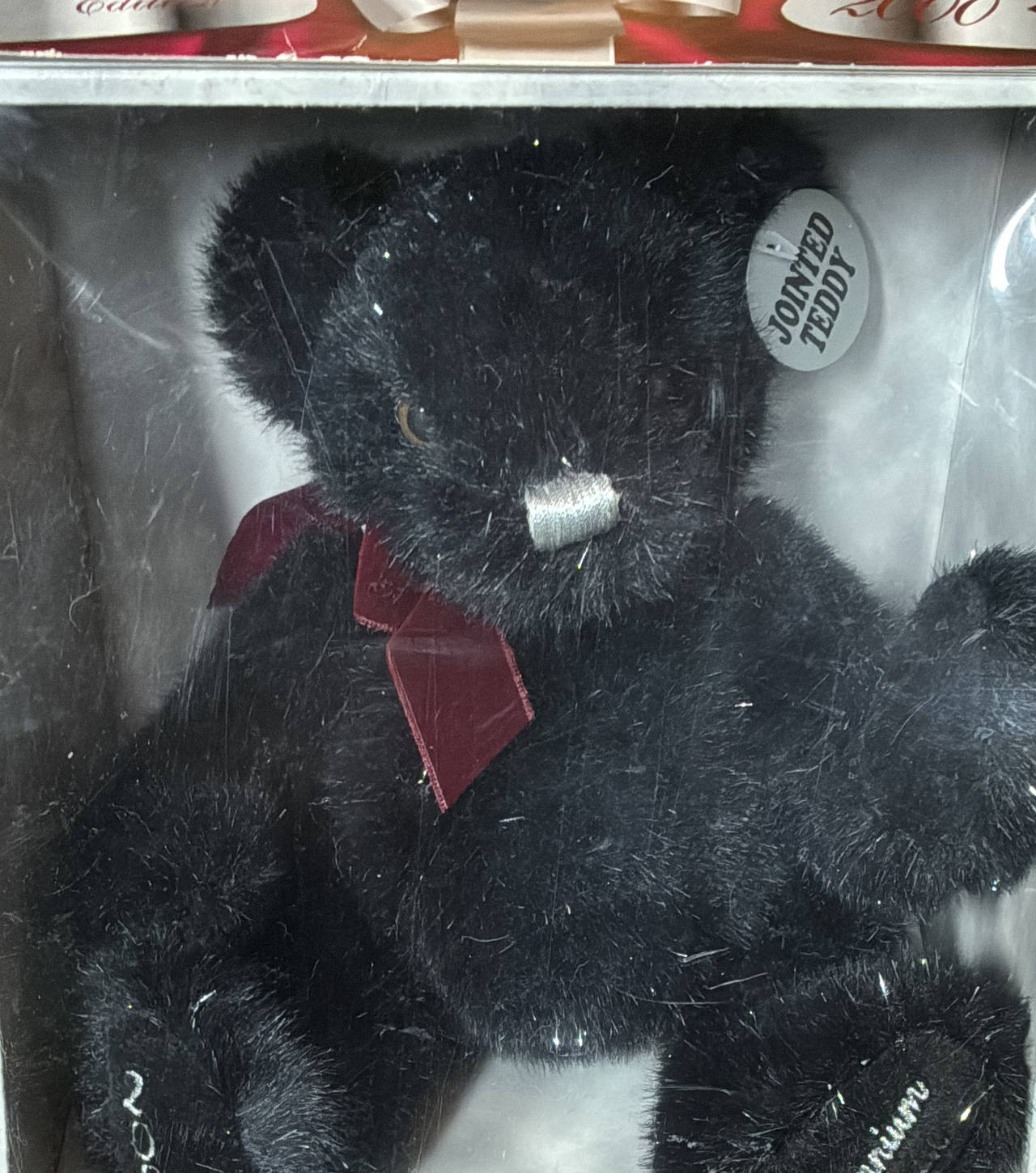 Danbury Mint Millennium 2000 Jointed Teddy Bear