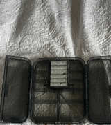 Folding Acrylic Earring and Ring Organizer Box - Image 1