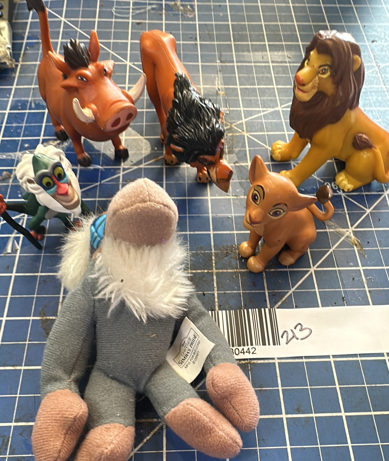 Disney The Lion King Toy Figure and Plush Lot