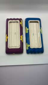 Clay Art Floral Ceramic Trays - Image 2