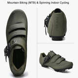 Mountain Bike Cycling Shoes Size 9 Women, MTB-Shoes Installation SPD Cleats - Image 5