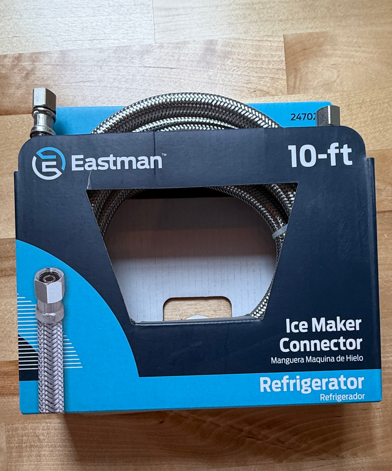 Eastman 10-ft Stainless Steel Ice Maker Connector