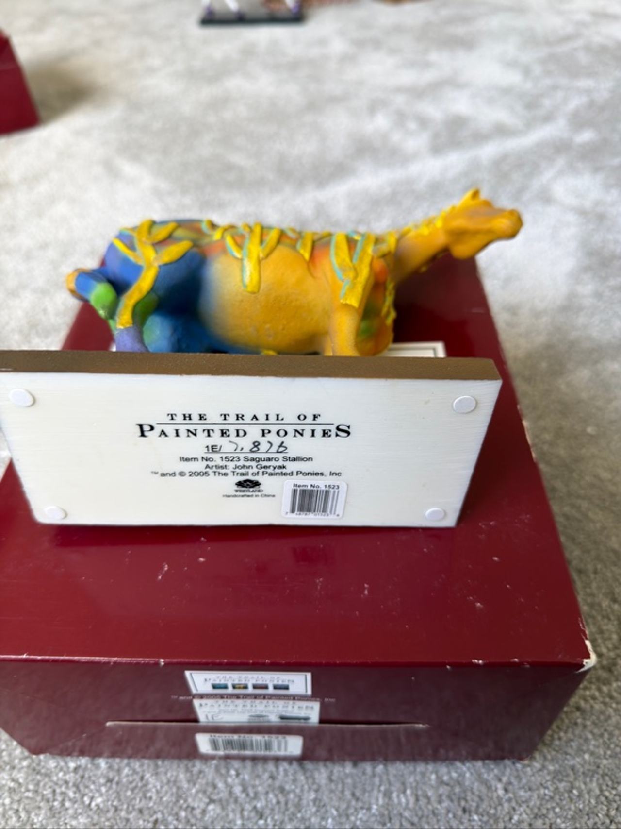 Enesco Trail of Painted Ponies Saguaro Stallion