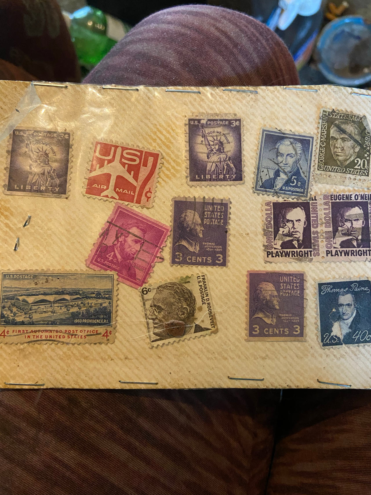 Vintage U.S. Postage Stamps