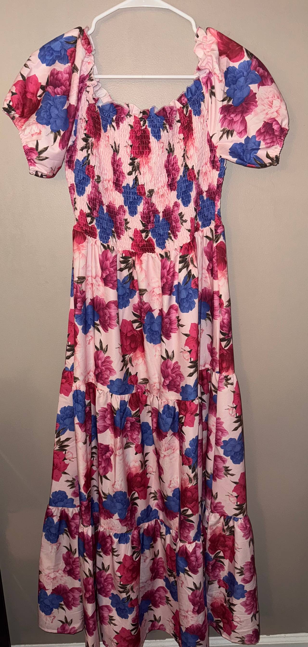 SHEIN Floral Maxi Dress | Size Large