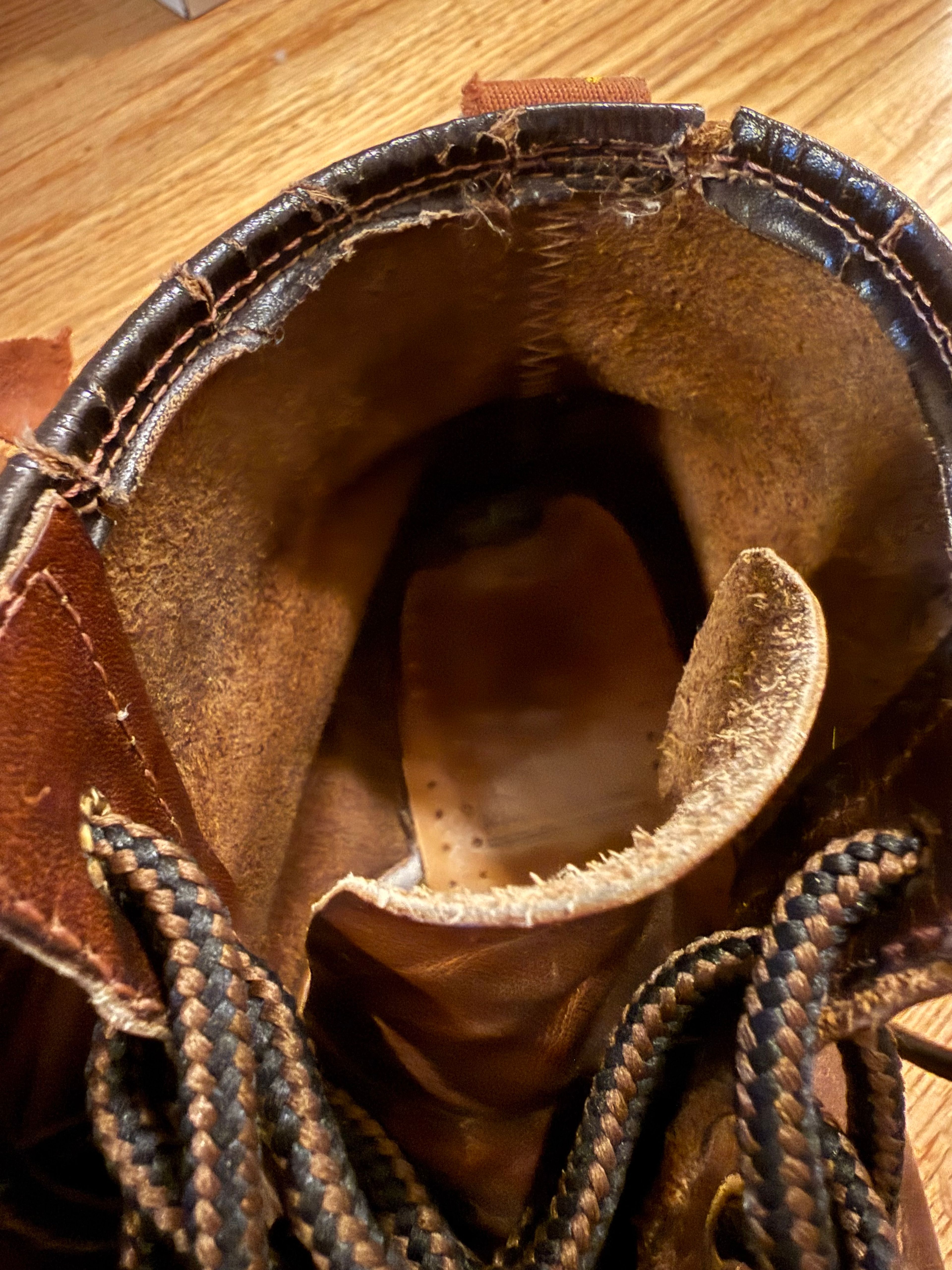 Dr. Martens brown Leather Boots size 7 - Image 3