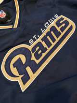 NFL St. Louis Rams V-Neck Pullover Windbreaker Jacket - Image 6