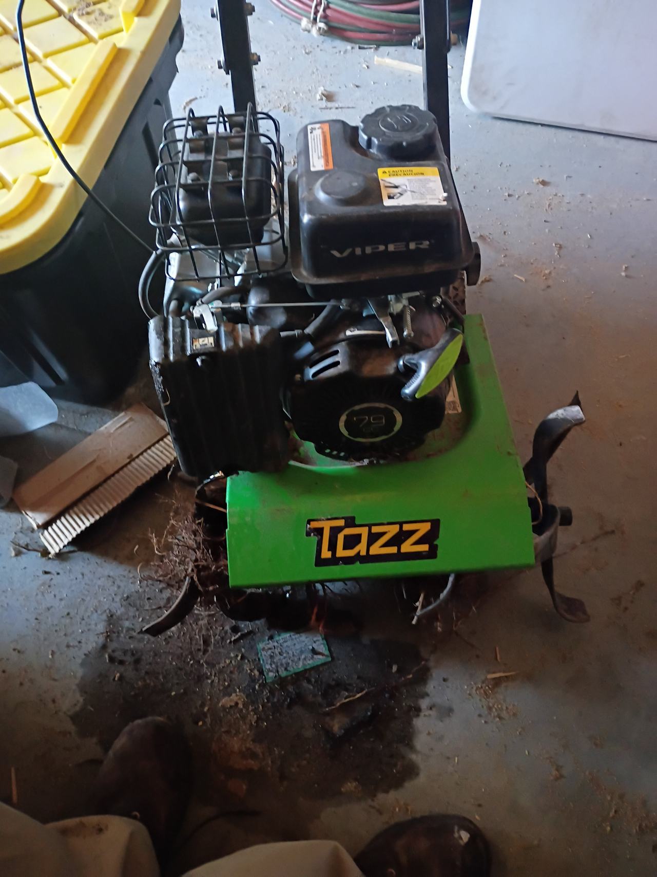 Tazz 79cc 2-in-1 Front Tine Tiller/Cultivator