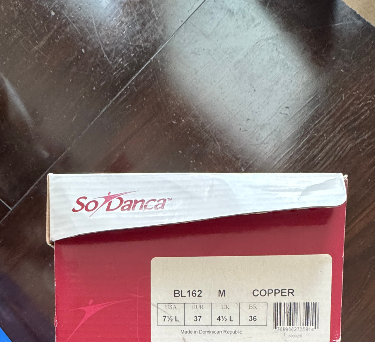So Danca BL162 Copper Ballroom Dance Shoes