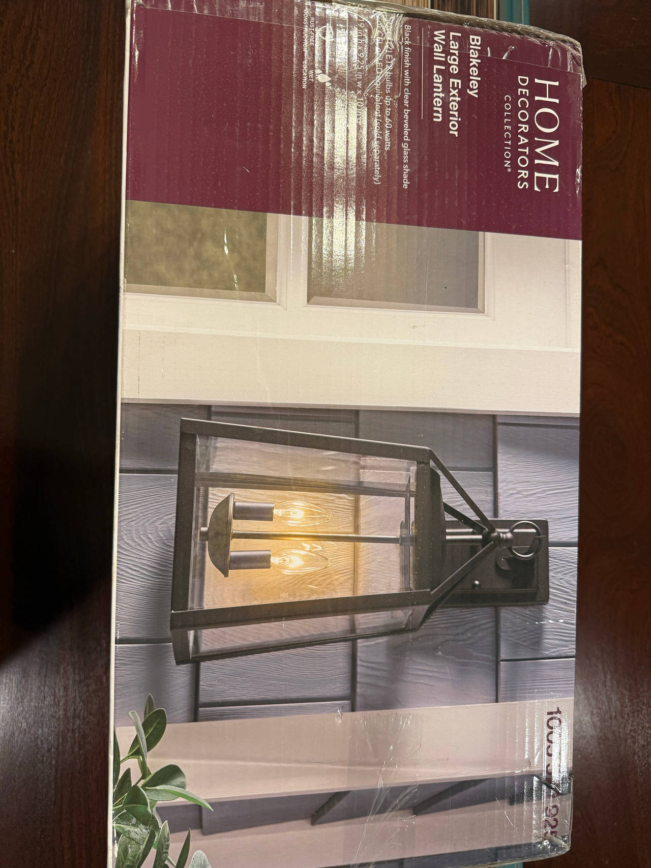 Home Decorators Collection Blakeley Large Exterior Wall Lantern