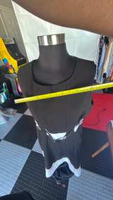 Calvin Klein Sleeveless Colorblock Belted Dress - Image 4