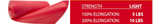 PULLCREASE Long 75 Yard Red Resistance Band Professional 5 Pound Strength - Image 2