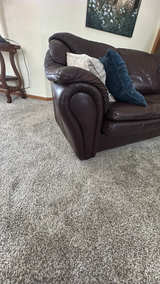 Brown Leather Sectional Sofa - Image 3