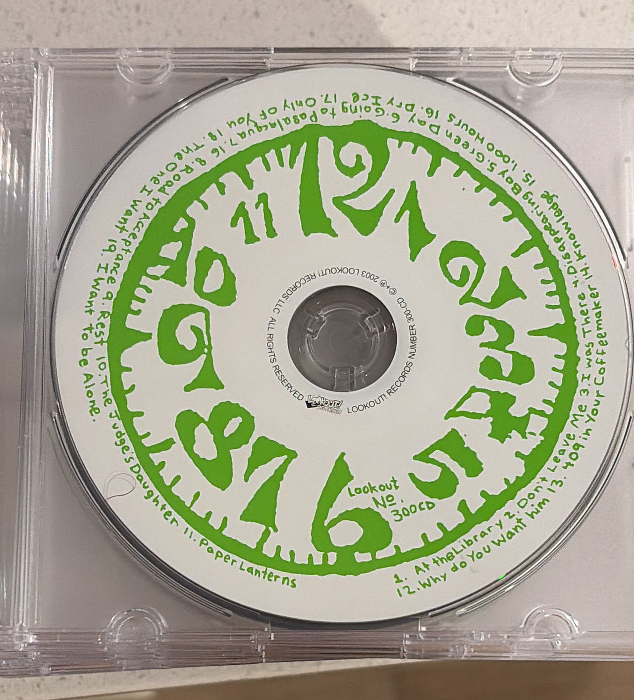 Green Day - 1,039/Smoothed Out Slappy Hours CD (Lookout! Records)