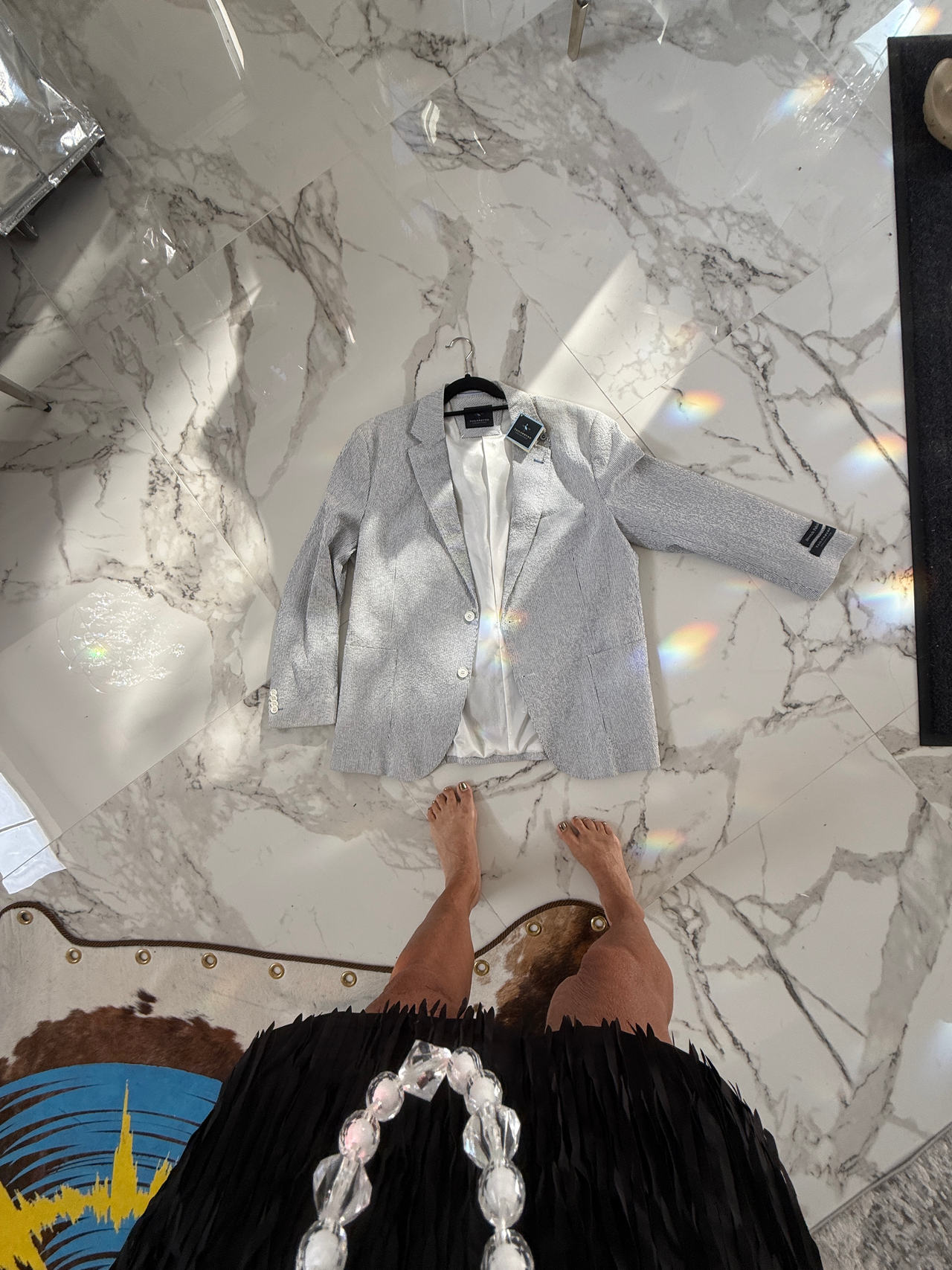 Men's Light Grey Blazer