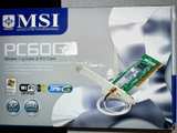 MSI-PC6OG Wireless 11g Turbo G PCI Card - Image 1
